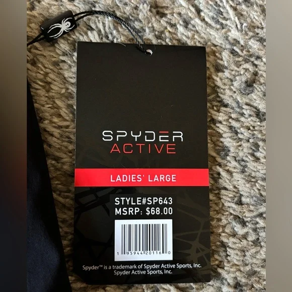 Spyder Active Black Leggings - Picture 3 of 4